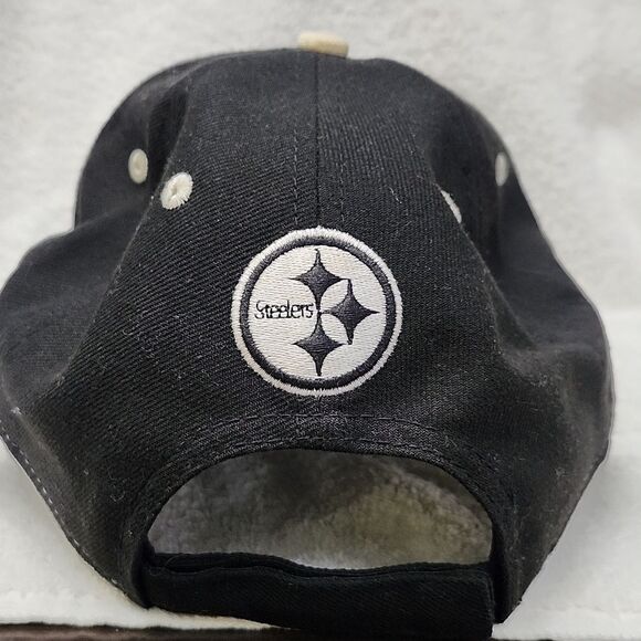 New Era 9FORTY Pittsburgh Steelers Black and Gray Velcroback - NWOT - Picture 4 of 8